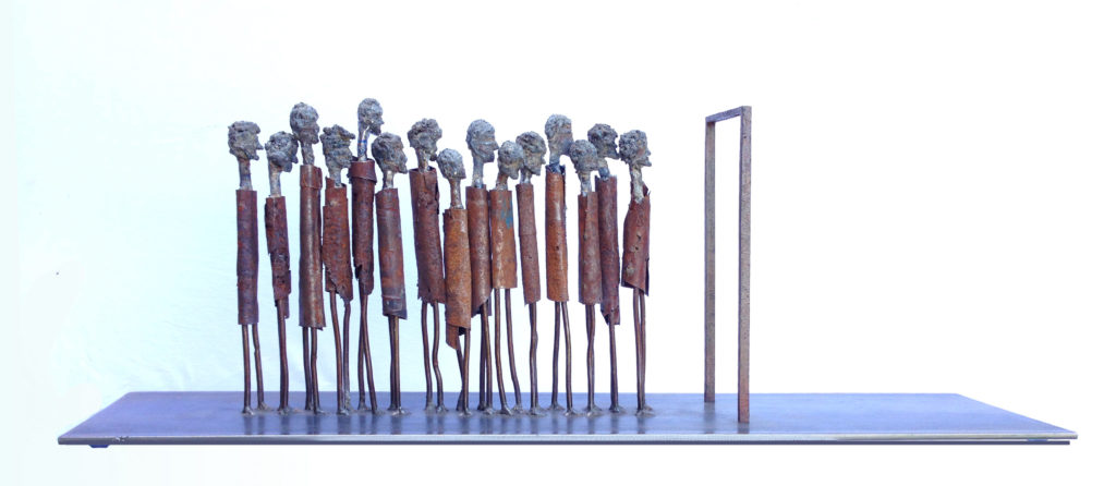 the-queue-steel-sculpture-by-tony-o'keefe